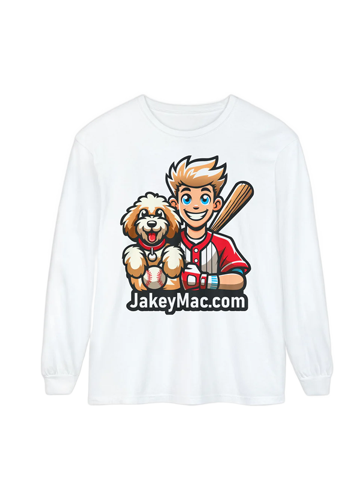 Unisex Garment-dyed Long Sleeve T-Shirt